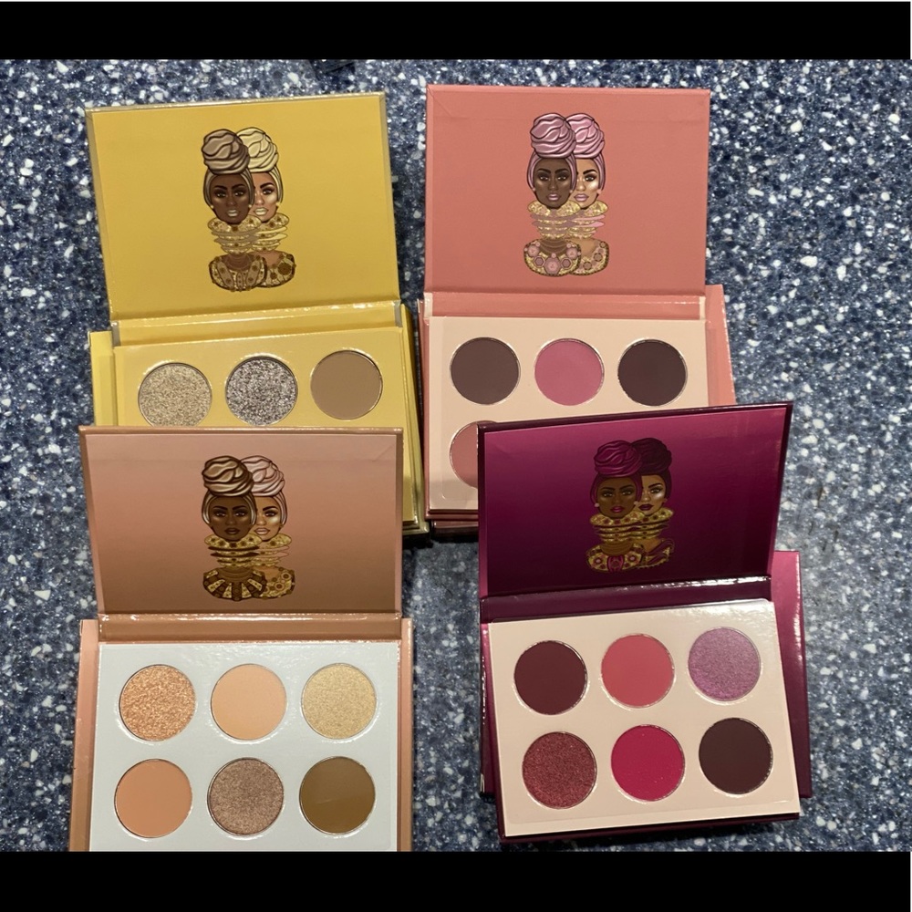 Sold- juvia’s Place 4  Palettes - new